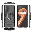 Etui do Realme 9i / Oppo A96, Kickstand Ring, czarne