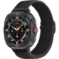 Pasek nylonowy do Samsung Galaxy Watch Ultra 47mm, Czarny