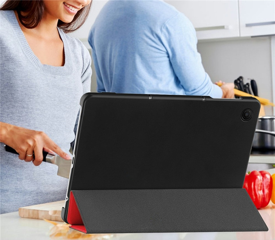 Etui do T-Mobile T Tablet 2 5G, Smartcase, czerwone
