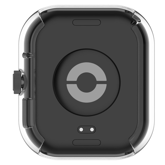 2w1 Etui z Osłoną na ekran do Xiaomi Redmi Watch 4, Przezroczyste