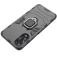 Etui do Oppo A78 5G, Kickstand Ring, czarne