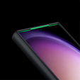 Etui do Samsung Galaxy S24 Ultra, Fusion Hybrid, z ochroną aparatu, przezroczyste / czarne