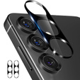 2x Szkło hartowane na aparat ERBORD do Samsung Galaxy A36 5G, czarne