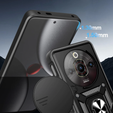 Etui pancerne do Nubia Focus Pro 5G, CamShield Slide, czarne