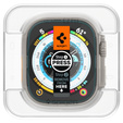 Spigen Szkło Hartowane do Apple Watch Ultra 1/2/3 49mm, Glas.TR "EZ FIT", Clear (2 sztuki)