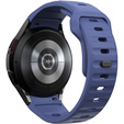 Pasek Silikonowy do Samsung Galaxy Watch 4/5/6/7/FE 40/42/43/44/45/46/47mm, Ciemny Niebieski