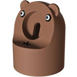 Silikonowa podstawka do ładowania ładowania Apple Watch 1/2/3/4/5/6/7/8/9/10/11/SE/Ultra 1/2/3, Brązowa