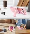 Etui do Motorola Razr 60 Ultra, PC Kickstand Case, ze szkłem, różowe