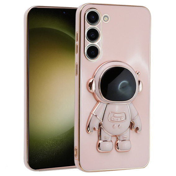 Etui do Samsung Galaxy S23 Plus, Astronaut, różowe