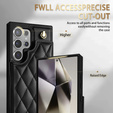 Etui do Samsung Galaxy S25 Ultra z paskiem na nadgarstek, kieszonkami i funkcją podstawki – czarne