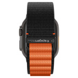 Pasek Spigen WBF1 Band do Apple Watch 8/9/10/11/SE/Ultra 1/2 (44/45/46/49 mm) – Black / Orange