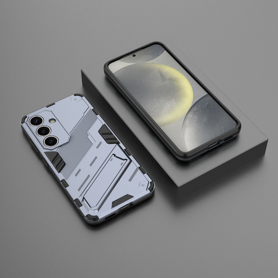 Etui do Samsung Galaxy A36 5G, Military kickstand, granatowe