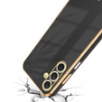 Etui do Samsung Galaxy A54 5G, Glamour CamShield, czarne