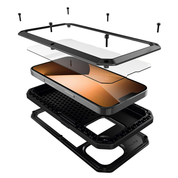 Etui Tank do iPhone 14 Pro, Black