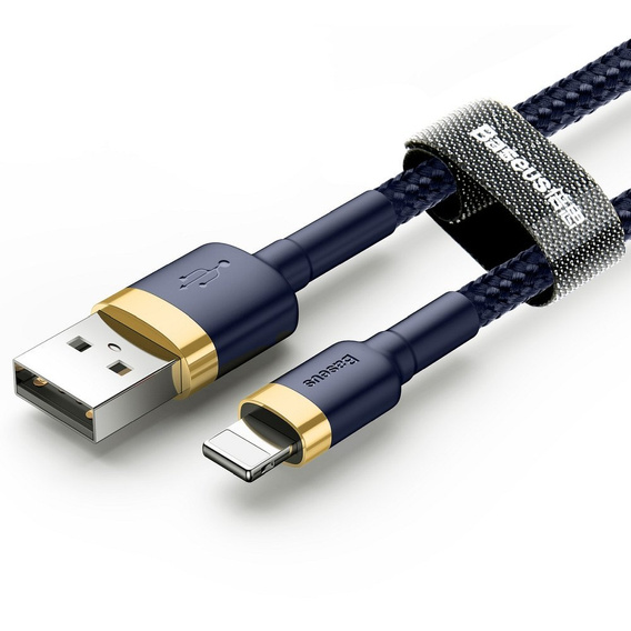 BASEUS Cafule Kabel Lightning 1,5A 2M - blue/gold