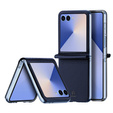 Etui Dux Ducis Bril Series do Samsung Galaxy Z Flip7 5G – niebieskie, skórzane