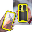 Etui pancerne do Samsung Galaxy S25, R-JUST, żółte