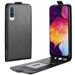 Etui z klapką do Samsung Galaxy A50s / A50 / A30s, obudowa case, czarne