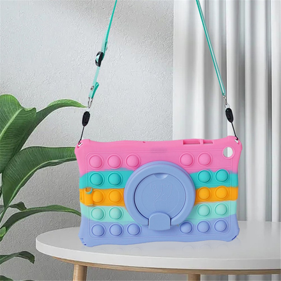 Etui dla dzieci do Samsung Galaxy Tab A11/A9, Bubble, wielokolorowe