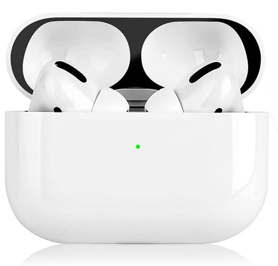 Wkładki ochronne do Apple Airpods Pro 2, samoprzylepne, czarne