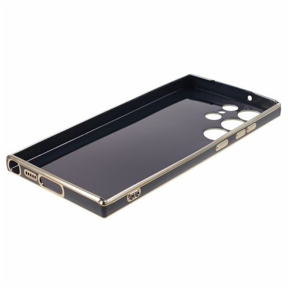 Etui do Samsung Galaxy S24 Ultra, Glamour CamShield, czarne