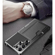Etui do Samsung Galaxy S24 Ultra, Card Holder Kickstand, czarne