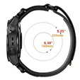 Pasek Nylonowy Quickfit do Garmin Fenix 5/6/6 PRO/7/8 47mm Forerunner 965/955/945, Czarny