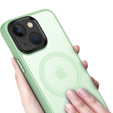 Etui do iPhone 14, Simple MagSafe, zielone