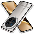 Etui do Vivo X200 Pro 5G, Magnetic Dual Glass, srebrne