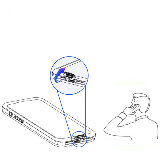 Etui Wodoodporne IP68 do iPhone 16, SHELLBOX MagSafe, czarne