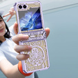 Etui do Samsung Galaxy Z Flip7 FE / Z Flip6, Mechanical Legend, fioletowe