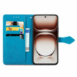 Etui z klapką do Oppo A40 / Oppo A40m, Mandala, niebieskie