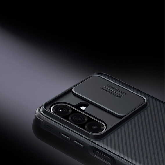 Etui do Samsung Galaxy A26 5G, pancerne Nillkin, CamShield Pro, czarne