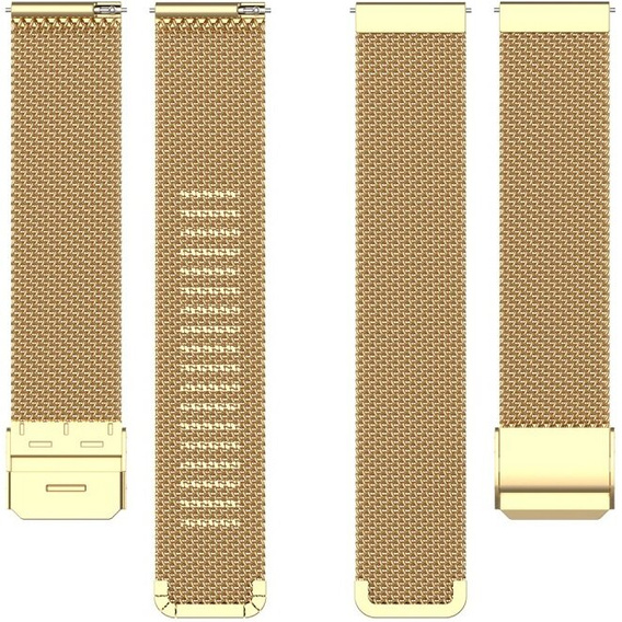 Uniwersalna Bransoleta Milanese 18mm, Złota