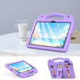 Etui do Lenovo Tab 10.1" TB311FU, Cute Patterns, z podstawką, fioletowe