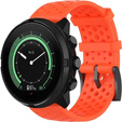 Pasek Silikonowy do Suunto 9 24mm - Pomarańczowy