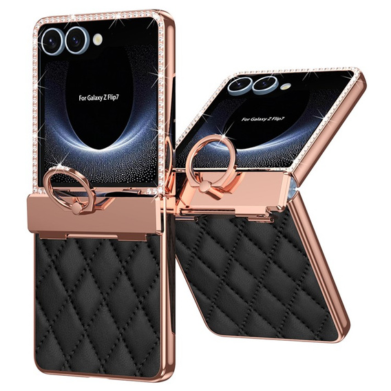 Etui z obrotowym ringiem Samsung Galaxy Z Flip7 5G – wygodne trzymanie i funkcja podstawki