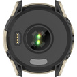 2w1 Etui + Szkło Hartowane do Garmin Forerunner 265S, Beżowe
