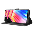 Etui do Samsung Galaxy A55 5G, Smart Magnet, Czarne + Szkło 9H