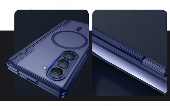 Etui do Samsung Galaxy Z Fold6 5G, Mobosi kompatybilny z MagSafe, lavender