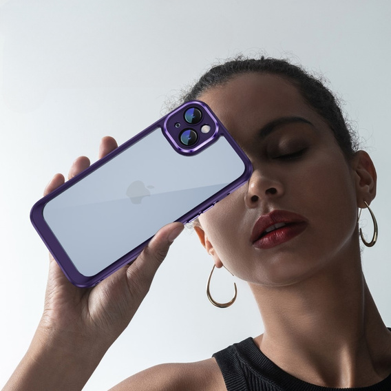 Etui do iPhone 14 Plus, ERBORD Impact Guard, ciemnofioletowe