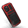 Etui do iPhone 13, R-JUST, pancerne, czerwone