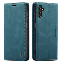 Etui CASEME do Samsung Galaxy A04S / A13 5G, Leather Wallet Case, zielone