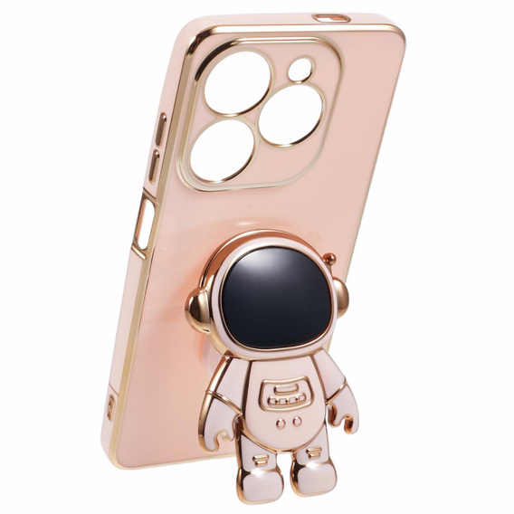 Etui do Infinix Hot 40i, Astronaut, różowe