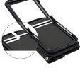 Etui skórzane Card Slots do Samsung Galaxy Z Flip7, czarne
