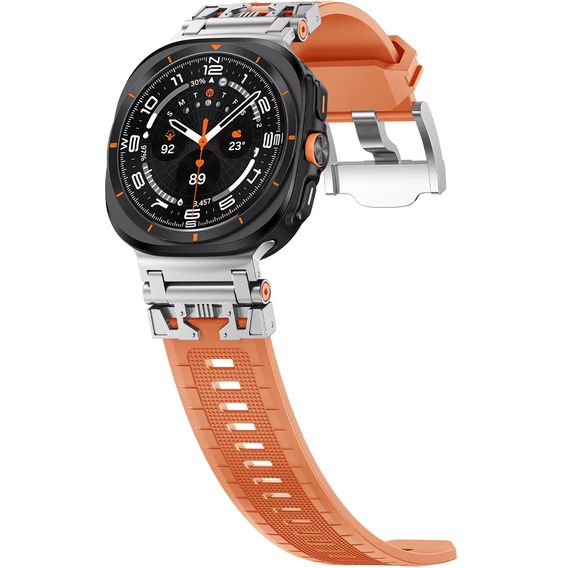 Pasek do Samsung Galaxy Watch Ultra 47mm (2025 / 2024), Pomarańczowy