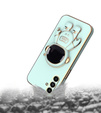 Etui do Samsung Galaxy A56 5G, Astronaut, zielone