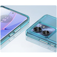 Etui do Motorola Edge 40, Fusion Hybrid, niebieskie
