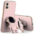 Etui do Motorola Moto G53 5G, Astronaut, różowe rose gold