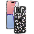 Etui Spigen do iPhone 15 Pro, Cyrill Cecile, Białe Stokrotki